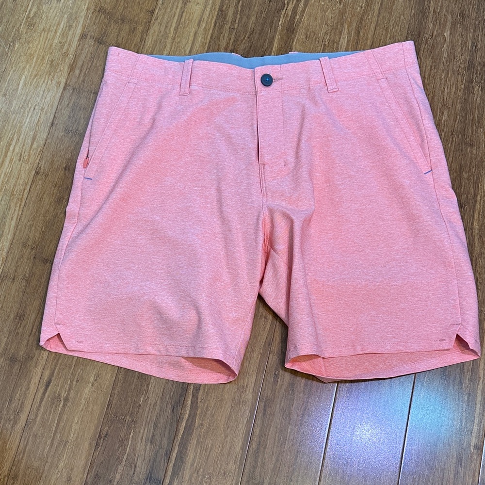 LAST CHANCE OFFER: Tommy Bahama Light Coral Flat Front Shorts